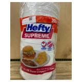 200 Hefty Supreme Dinner Plates