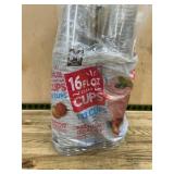 Package of 132 Clear Disposable Cups