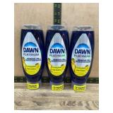 3 Dawn Platinum Dish Soaps, Clean Lemon