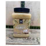 Plastic Jar of Minced Garlic