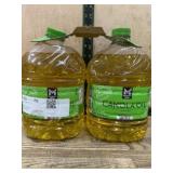 Two 2-Gallon Canola Oil Containers