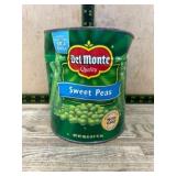 Del Monte Canned Sweet Peas, 106 oz