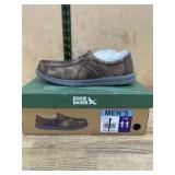 Eddie Bauer Lace-Up Camouflage Loafers, Size 11