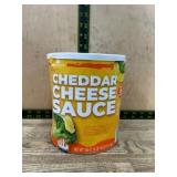 Cheddar Cheese Sauce in Metal Can