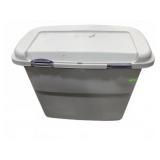 Sterilite Gray Storage Tote with Lid