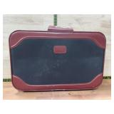 Hard Shell Suitcase Leather Trim
