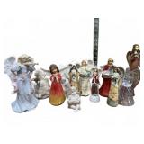 Angel Figurines Mixed Materials