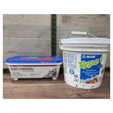 USG Sheetrock Dust Control and Mapei Type 1