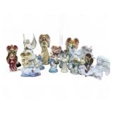 Ceramic and Porcelain Angel Figurine