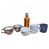 Mugs and Water Bottle Lot