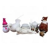 Ceramic Figurines and Decor Lot