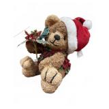 Teddy Bear with Santa Hat