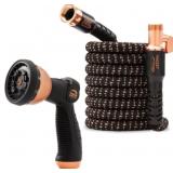 Expandable Garden Hose Set with Spray Nozzle
