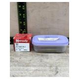Small container of 30-06 and .350 lead round