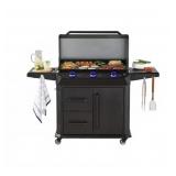 36' Intelligent Gas Griddle With Cart