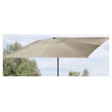 Offset Patio Umbrella 10 ft Rectangular Outdoor Sh