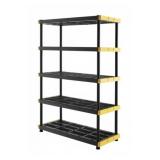 5 Tier Heavy Duty Plastic Shelving Unit