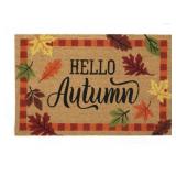 Harvest Door Mat 'Hello Autumn' Coir 30 x 48