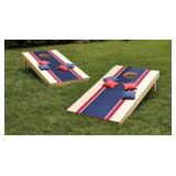Cornhole Set With Two Boards and Eight Bean Bags,