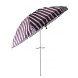 Nautical Striped Beach Umbrella