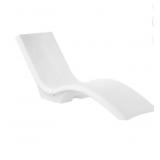 White In-Pool Chaise Lounge Chair, Untested