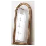 Wood Arch Mirror Honey 34' x 70'