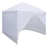 E-Z UP COUPWH10SC 10' x 10' White Steel Canopy