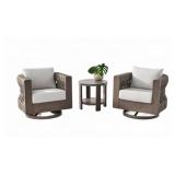Halifax 3-Piece Aluminum Bistro Set