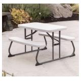 LIFETIME Children's Picnic Table, Untested