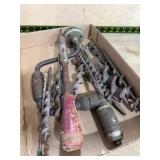 Hand Crank Drills and Auger Bits Lot