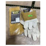 Tillman Leather Welding Apron and TIG Gloves