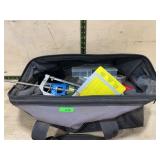 Tool Bag With Assorted Fasteners and Tools