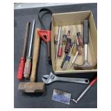 Hand Tools: Hammer, Screwdrivers, Wrench