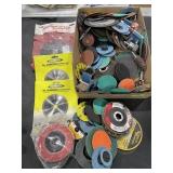 Grinder and Flap Discs With Blades