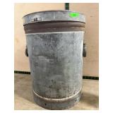 Heavy Duty Metal Canister With Handles