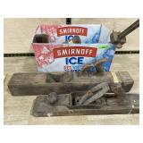 Wooden and Metal Hand Planes