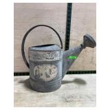 Galvanized Metal Watering Can With Rose Head