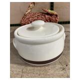 McCoy Pottery 1421 Stoneware Casserole Dish