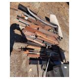 Scrap Metal Pile, Angles, Tubes, Plate