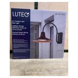 Lutec 12" Outdoor LED Wall Light, 1200 Lumens