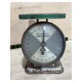 American Family Scale Green Platform Scale