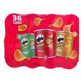 Pringles Grab & Go Variety Pack, 36 Count
