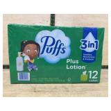 Puffs Plus Lotion 3-in-1 Facial Tissues