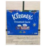 Kleenex Trusted Care Facial Tissue 12 Pack
