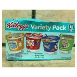 Kellogg's Cereal Variety Pack 12 Cups