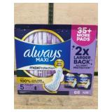 Always Maxi Pads 66 Count Pack