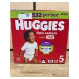 Huggies Little Movers Diapers Size 5