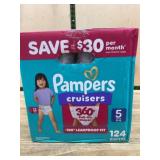 Pampers Cruisers 360ï¿½ Size 5 Diapers, 124 Ct