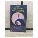 Nightmare Before Christmas Blanket in VHS Box