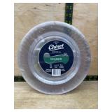 Chinet Crystal Plastic Dinner Plates 20ct